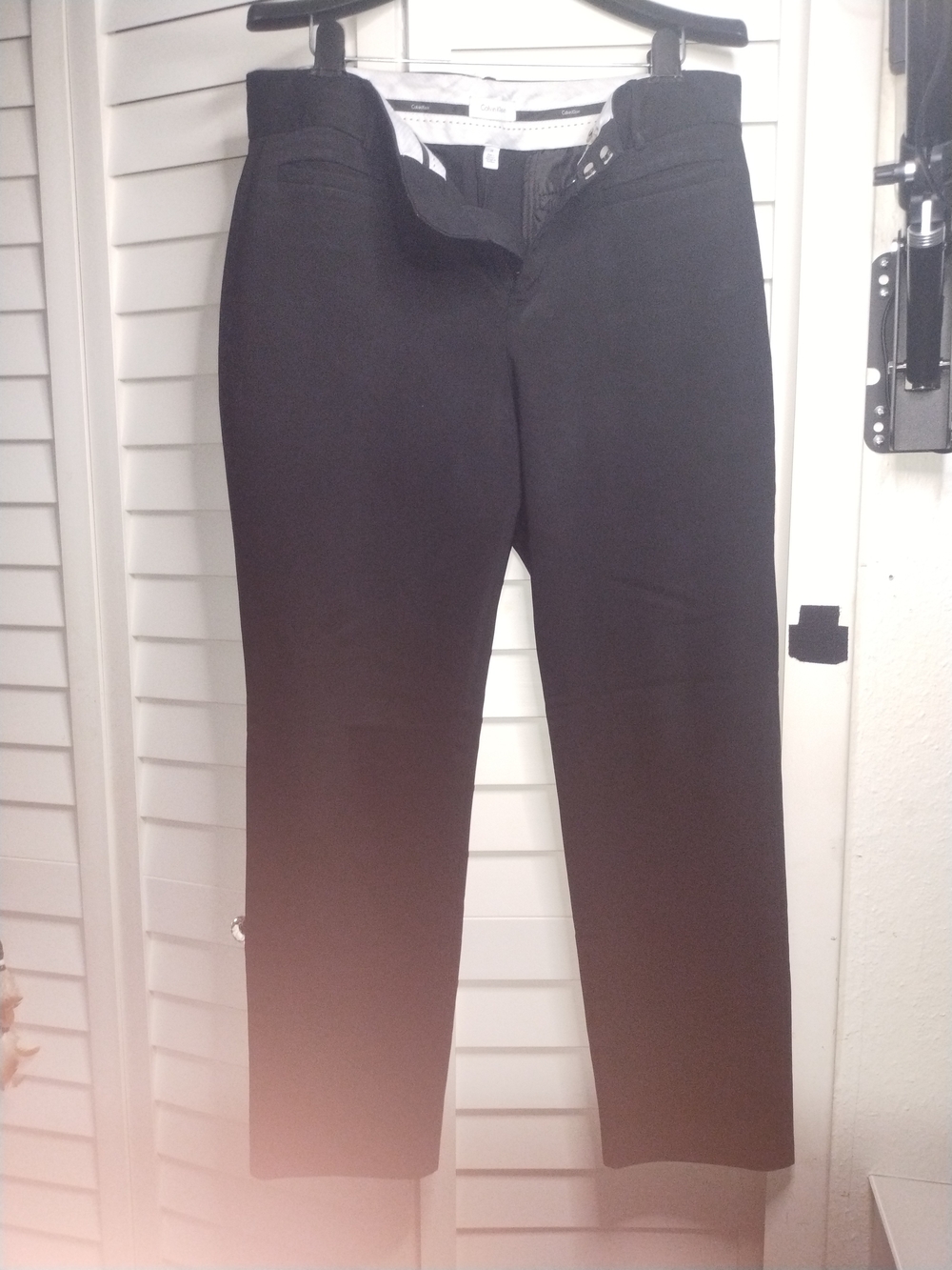 Calvin Klein Women's Black Classic Trousers Size 14
